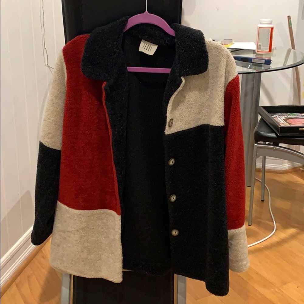 Color Block Women’s Cardigan